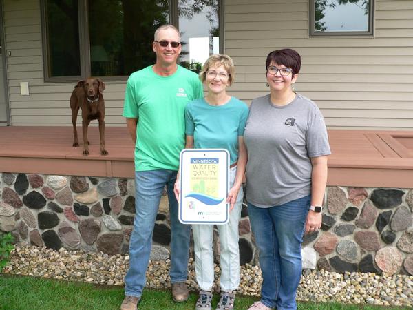 Traverse County Farm Family Receive Water Quality Certification