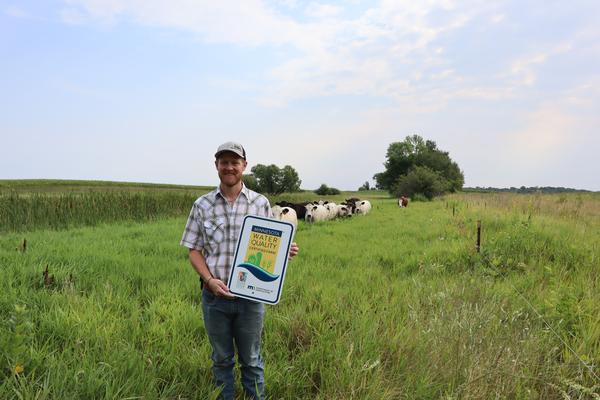 Erhard Producer Receives Water Quality Certification
